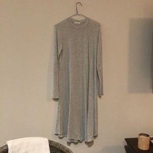 Grey Swing Dress